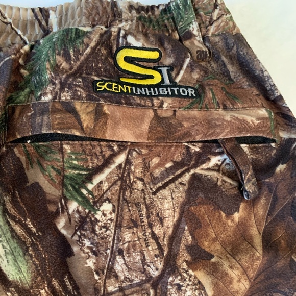 Team Whitetail Scent inhibitor Zip Leg Camo Mens Pants Size Large Hunting - Picture 3 of 8